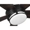 Progress Lighting Albin Collection 54" Indoor/Outdoor Five-Blade Black Ceiling Fan P250036-031-30 - alternate 6